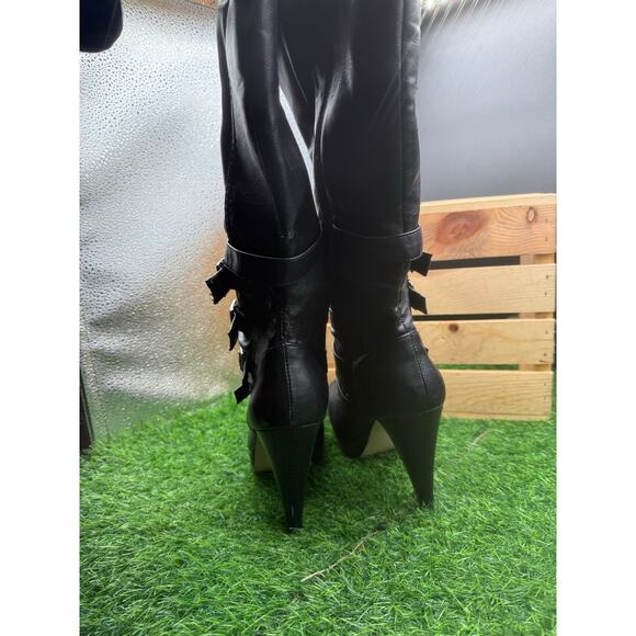 Life Stride -Black Riding Boots- Size 7.5W - Picture 7 of 9